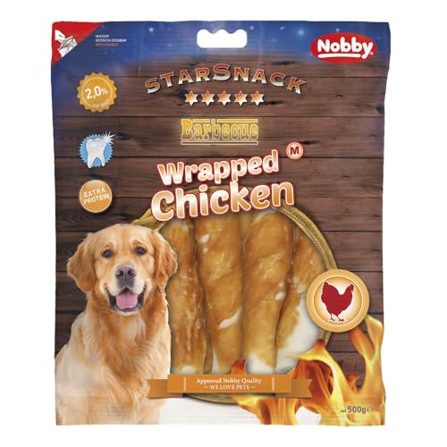 Nobby StarSnack Barbecue Wrapped Chicken M, ca. 500 g von Nobby