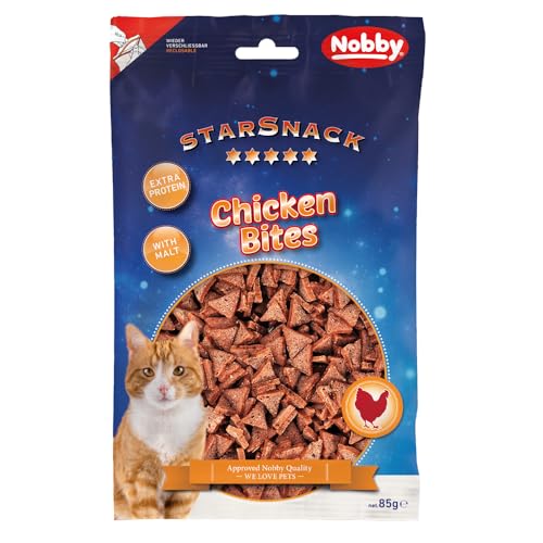 Nobby StarSnack Chicken Bites with Malt ca. 85 g von Nobby