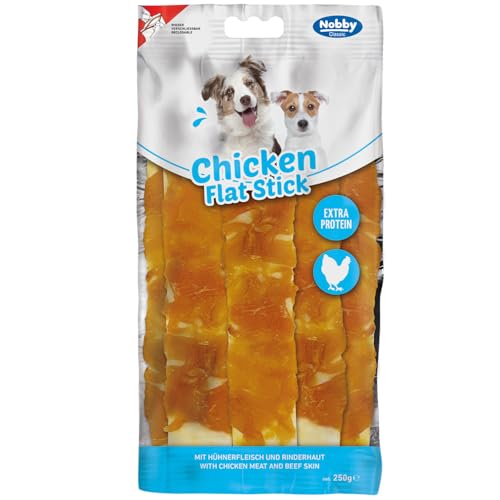 Nobby StarSnack Classic Barbecue Chicken Flat Stick ca. 250 g von Nobby