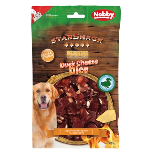 Nobby StarSnack Duck/Cheese Dice ca. 70 g von Nobby