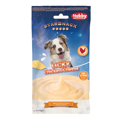 Nobby StarSnack LICKY Chicken & Cheese 5 x 15 g von Nobby