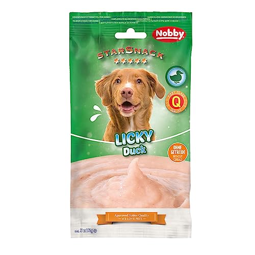 Nobby StarSnack LICKY Duck 1 Packung (5 x 15 g) von Nobby