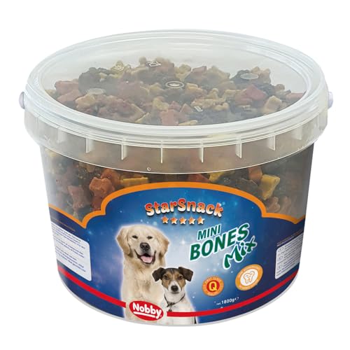 Nobby StarSnack Mini Bones Mix Eimer 1.800 g von Nobby