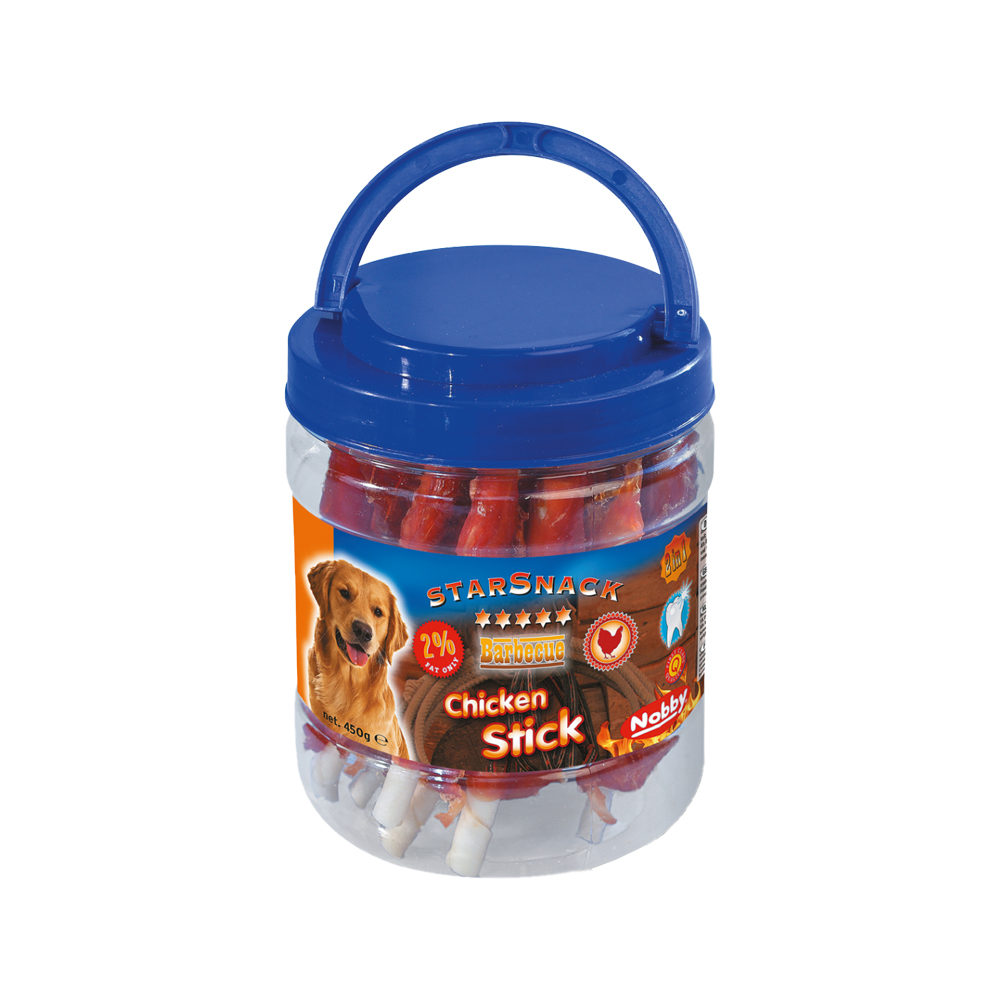 Nobby Starsnack BBQ - Chicken Stick Jar - 450 g von Nobby