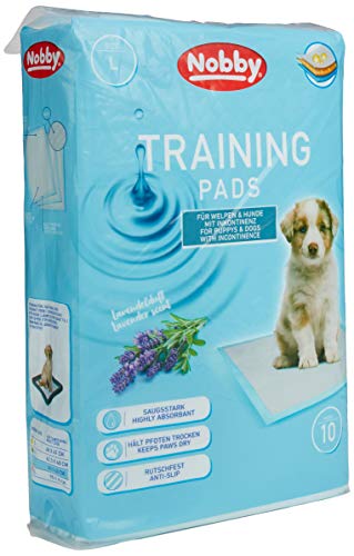 Nobby Training Pads Lavendel; 10 St.; L ; 60 x 60 cm von Nobby