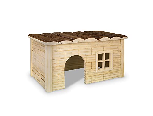 Nobby WOODLAND Nager-Holzhaus "HANNI" 40 x 23 x 20 cm von Nobby