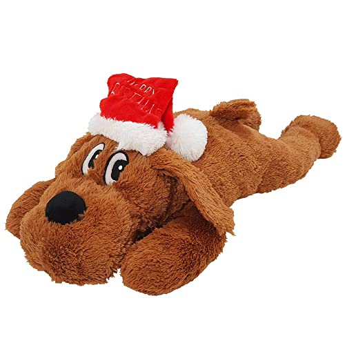 Nobby Xmas Plüsch Hund Schlappi 42 cm, braun, 1 Stück von Nobby