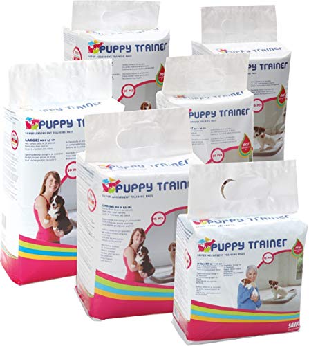 VADIGRAN Savic Puppy Trainer Pads für Hunde, 45 x 30 cm, 15 Stück von VADIGRAN