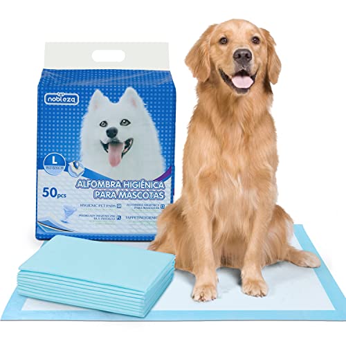 Nobleza - Ultra saugfähige Hunde Trainingsunterlagen Welpenunterlage Welpen Toilettenmatte, 90 * 60cm, Packung mit 120 Stück von Nobleza