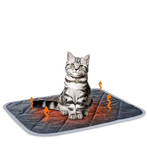 Nobleza Selbstheizende Decke für Katzen & Hunde, Wärmematte Heizdeckem/Heizmatte, Katzendecke, Waschbare Hunde Thermodecke von Nobleza