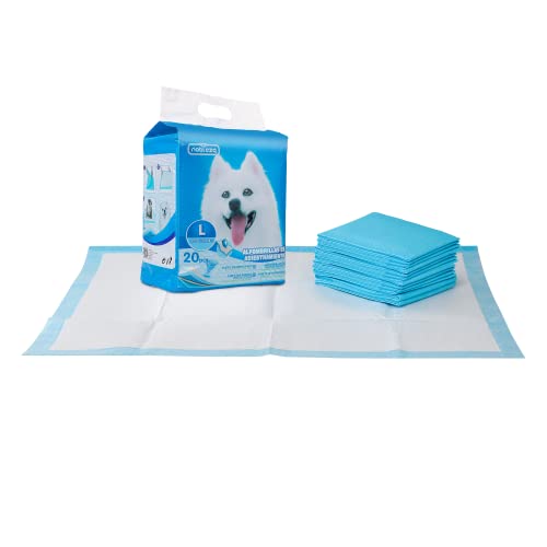 Nobleza - Ultra saugfähige Hunde Trainingsunterlagen Welpenunterlage Welpen Toilettenmatte, 90 * 60cm, Packung mit 20 Stück von Nobleza