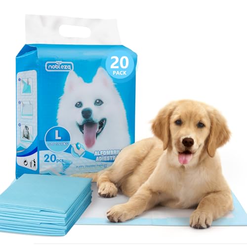 Nobleza - Ultra saugfähige Hunde Trainingsunterlagen Welpenunterlage Welpen Toilettenmatte, 90 * 60cm, Packung mit 40 Stück von Nobleza