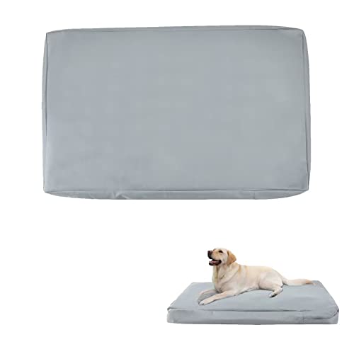 Nogsay Bezüge für Hundebetten,Ersatz Bezug für Hundebett,Wasserdicht Waschbar Abnehmbare Haustierbett Hundematte Hundematratze Bezug für Hundekissen mit Reißverschlüssen,Dog Bed Cover Only von Nogsay