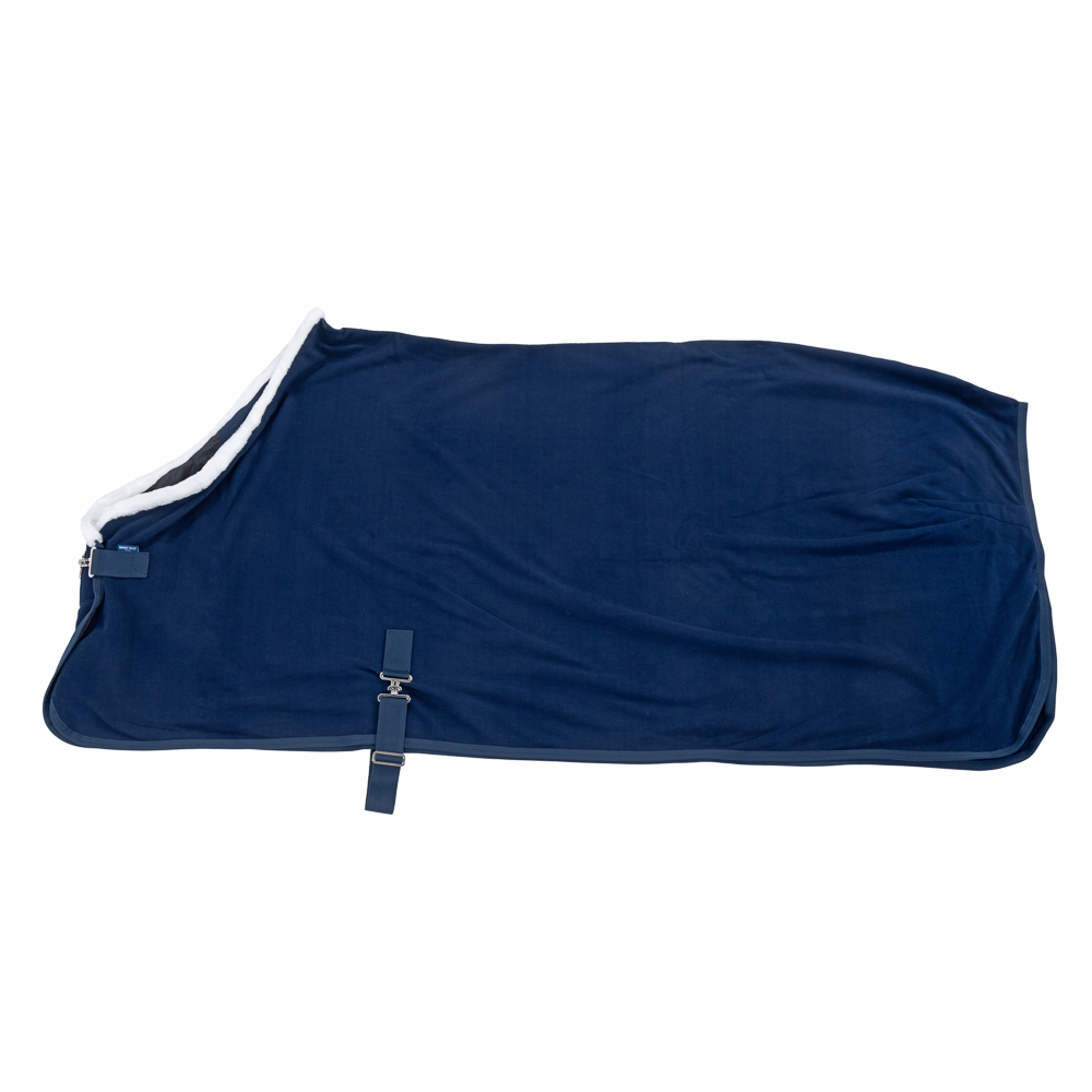 Nomad Tales Abschwitzdecke Fleece mit Bauchgurt, marineblau - 125 cm Rückenlänge Nomad Tales Abschwitzdecke Fleece mit Bauchgurt, marineblau - 125 cm Rückenlänge von Nomad Tales