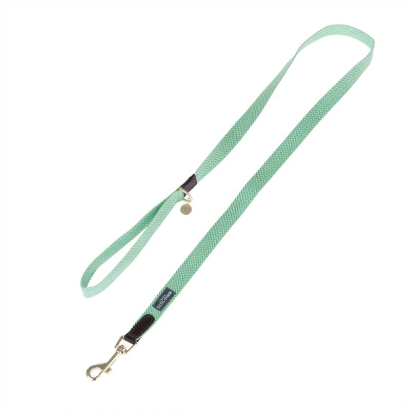 Nomad Tales Bloom Halsband, mint - Passende Leine: 120 cm lang, 20 mm breit von Nomad Tales