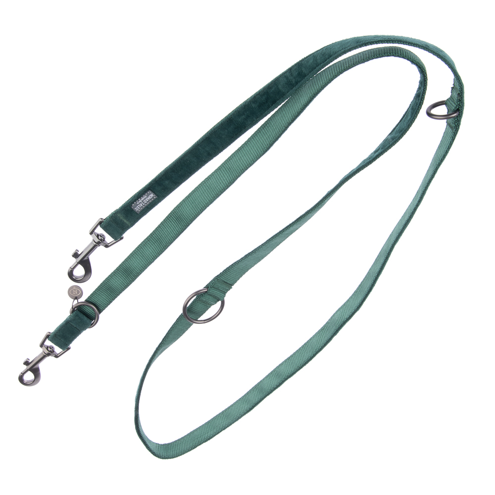 Nomad Tales Blush Halsband, emerald - Passende Leine: 200 cm lang, 20 mm breit Nomad Tales Blush Halsband, emerald - Passende Leine: 200 cm lang, 20 mm breit von Nomad Tales