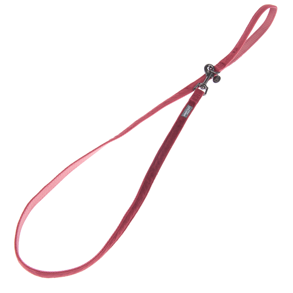 Nomad Tales Blush Halsband, rosé - Passende Leine: 120 cm lang, 15 mm breit von Nomad Tales