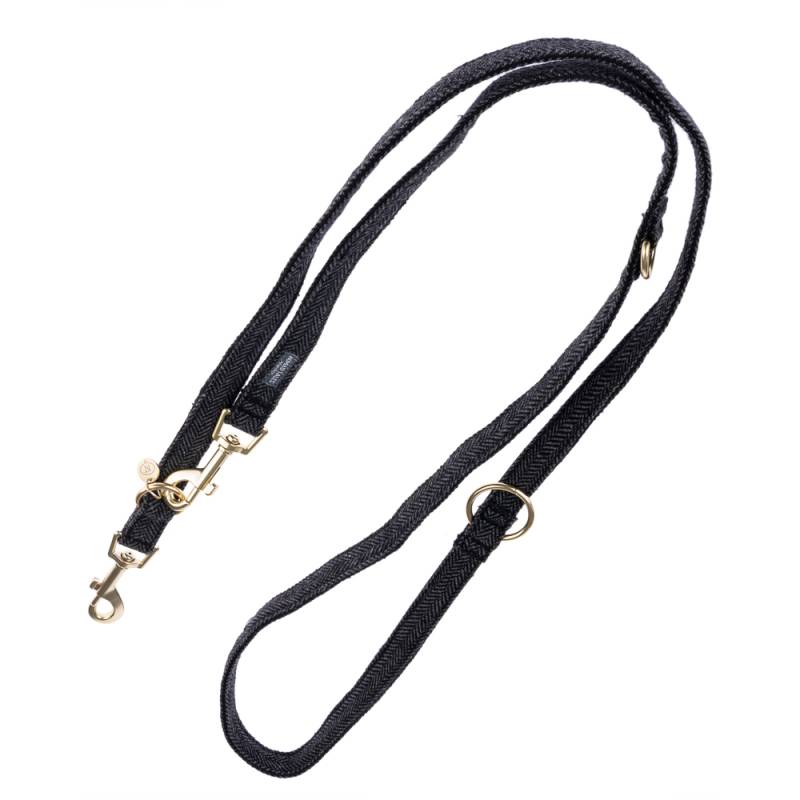 Nomad Tales Calma Halsband, ebony - Passende Leine: 200 cm lang, 20 mm breit von Nomad Tales