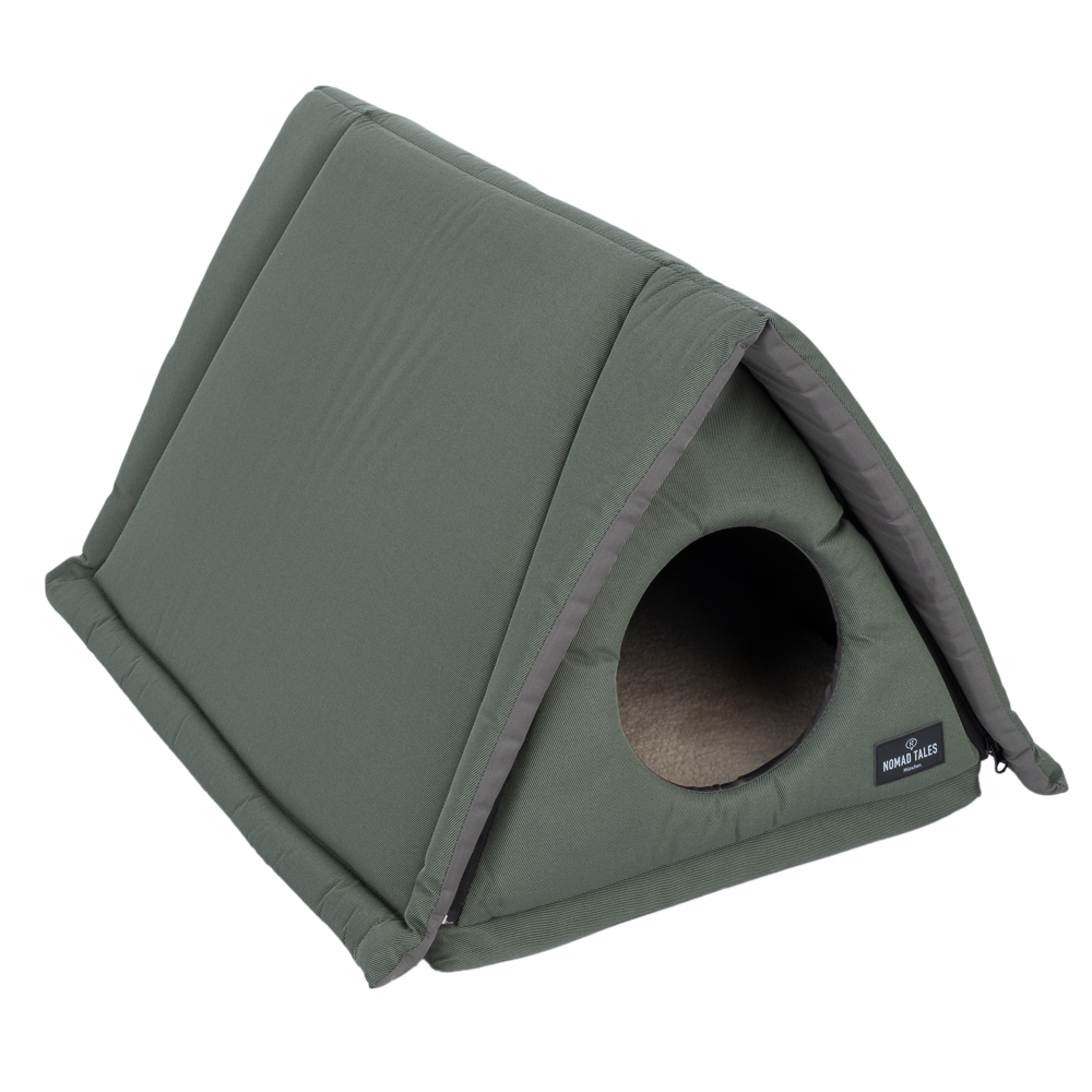 Nomad Tales Spirit Outdoor Hundehaus Retreat - L 53 x B 41 x H 36 cm von Nomad Tales