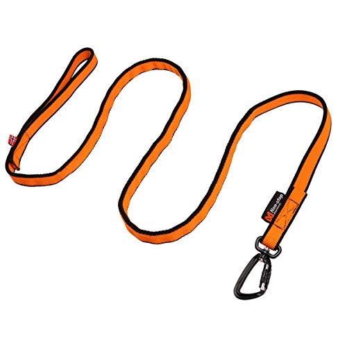 NON-stop dogwear Bungee Leash 2m | 16405 | Leine für canicross in Orange von WONEEY