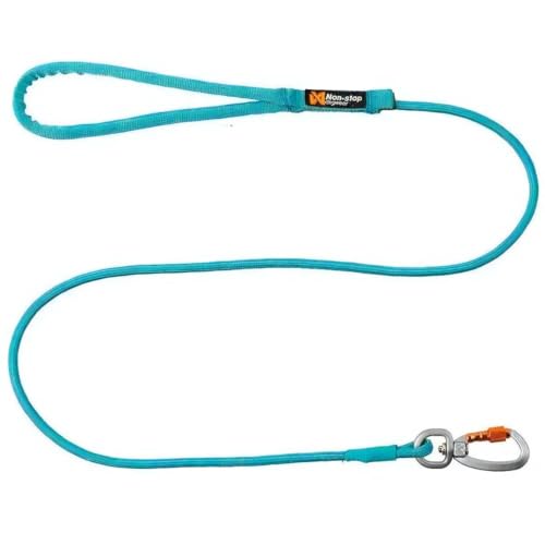 Non-Stop Dogwear Trekking-Leine, 1,2 m/8 mm, Blaugrün von Non-stop dogwear