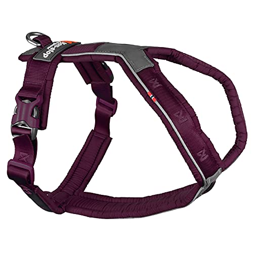 Non-stop dogwear Line Harness 5.0 |215| Führ und Alltagsgeschirr, Farbe:Purple, Größe:G 2 von Non-stop dogwear