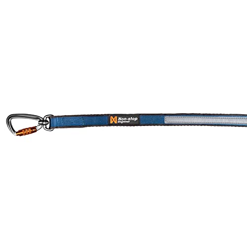 Non-stop dogwear Move Leash 1.5m Breite 10mm |15810| komfortable Hundeleine, Farbe:Blau von Non-stop dogwear