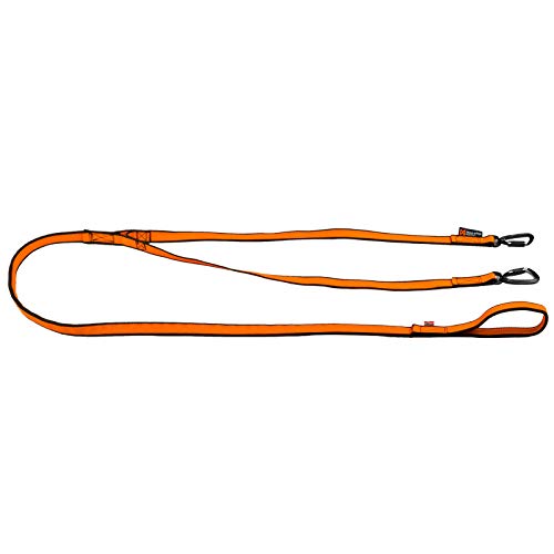 Non-stop dogwear Non-Stop Bungee Leash Double orange NEU von Non-stop dogwear