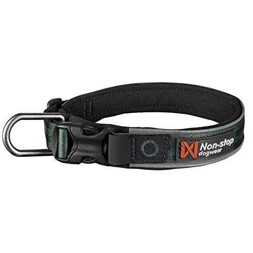 Non-stop dogwear ROAM Collar | solides, gepolstertes Halsband für Jede Aktivität, Größe:L von Non-stop dogwear