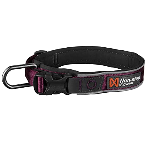 Non-stop dogwear ROAM Collar | solides, gepolstertes Halsband für Jede Aktivität, Größe:L von Non-stop dogwear