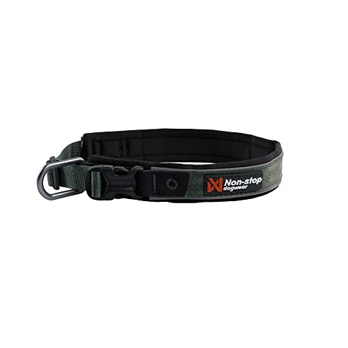 Non-stop dogwear ROAM Collar | solides, gepolstertes Halsband für Jede Aktivität, Größe:S von Non-stop dogwear