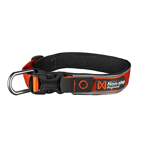 Non-stop dogwear ROAM Collar | solides, gepolstertes Halsband für Jede Aktivität, Größe:XS von Non-stop dogwear