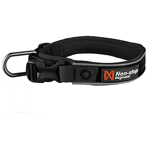 Non-stop dogwear ROAM Collar | solides, gepolstertes Halsband für Jede Aktivität, Größe:XXXL von Non-stop dogwear