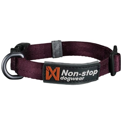 NonStop Dogwear Hundehalsband, Violett (2XS) von Non-stop dogwear