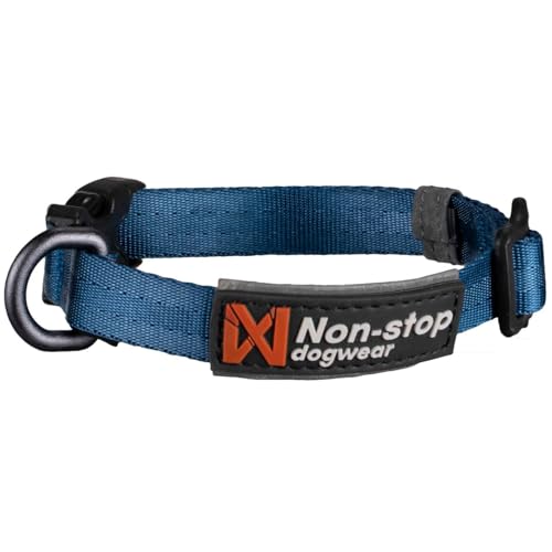 NonStop Dogwear Tumble Collar, Blau (2XS) von Non-stop dogwear