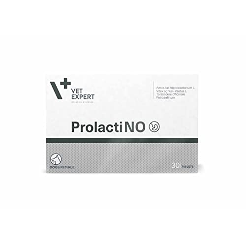 Noprol VetExpert ProlactiNO Ergänzungsfuttermittel für Hunde bei Scheinträchtigkeit - 30 Tabletten von Noprol