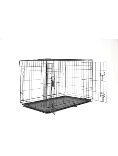 Nordic Paws - Wire Cage Black M 47 x 77 x 55 cm - (540058529736) von Nordic Paws