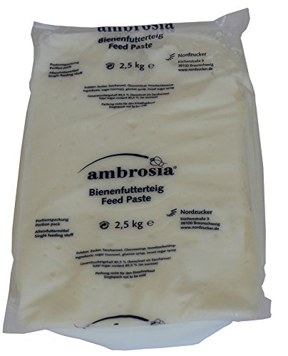 Nordzucker 10 x Ambrosia Futterteig im praktischen 2,5kg Portionspack von Nordzucker
