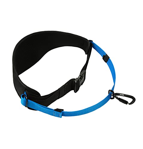 Northern Howl Canicross Gürtel für Canicross Joggen Dogtrekking Laufen Wandern, Schwarz-Blau von Northern Howl