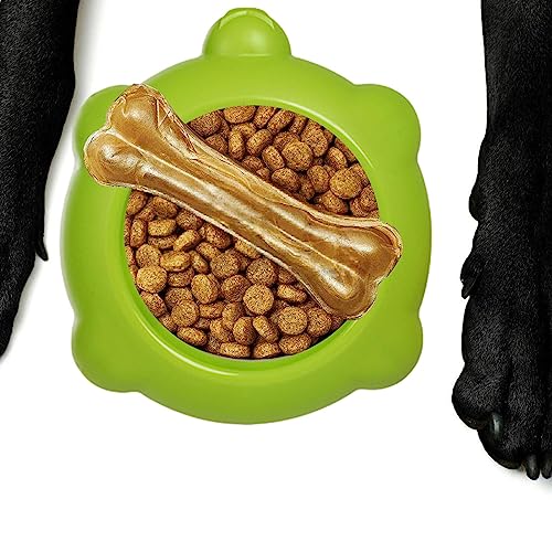 Dog Bowl Slow Feeder | Langsame Essen Dog Bowl,Runde Futterplatte für Futtermatte, Silikon für Hundeleckschachtel Trainingsgeräte für die Verdauung von Welpen Novent von Novent