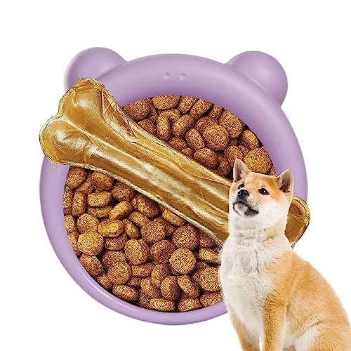 Langsamer Fressnapf für Welpen - Großer Slow Feeder Hundenapf - Maze Interactive Slow Bowl für Haustiere, Anti-Schlucken, gesunde Ernährung, Pet Slow Down-Futternäpfe für mittelgroße und große Novent von Novent