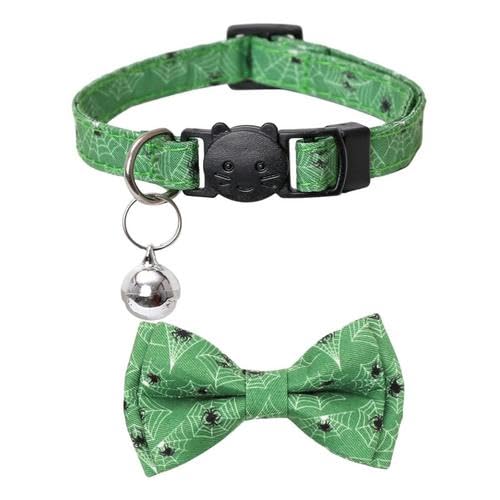 Novent Haustierhalsband mit Glocke | Nicht reizende, atmungsaktive Fliege-Halsbänder für Haustiere,Hundebekleidungszubehör für Fotografie, Hochzeit, Zuhause, Spazierengehen, Reisen von Novent