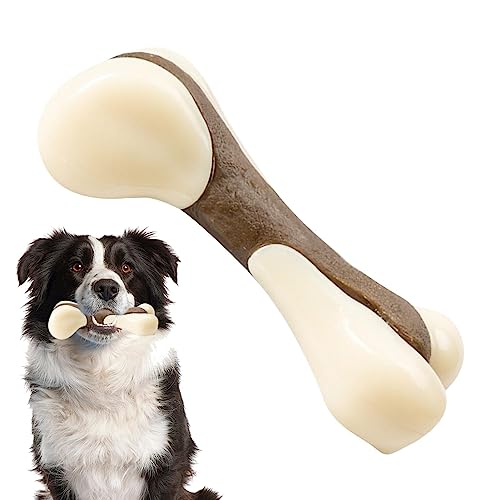 Novent Robustes Kauspielzeug für Hunde | Stärkstes interaktives Zahnbürstenspielzeug für Hunde,Sicheres, unzerstörbares Hundespielzeug für kleine Hunde und Welpen von Novent