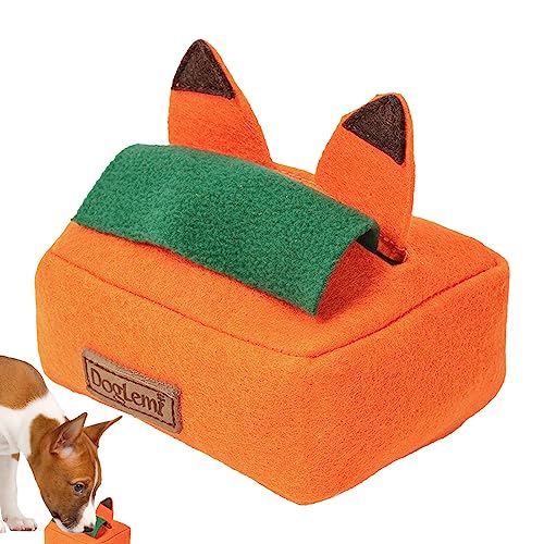 Snuffle Spielzeug für Hunde,Lustige Tissue Box Hund Treat Spielzeug | Interaktive Puzzle-Spielzeug, Nosework Feed-Spiele Sniff Spielzeug für Langeweile, Hirnstimulation Novent von Novent