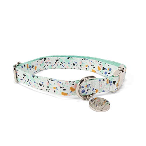 Now House for Pets by Jonathan Adler Jonathan Adler Terrazzo-Halsband, Größe L, stilvolle und modische Art, Ihren Hund toll Aussehen zu Lassen, niedliches und Bezauberndes Hundezubehör für Haustiere von Now House for Pets by Jonathan Adler