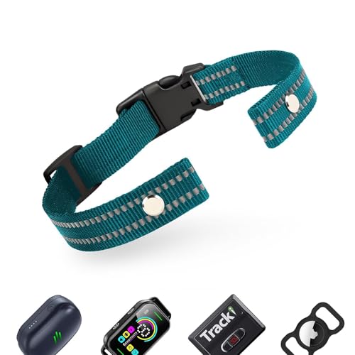 Reflektierendes Hundehalsband, Verstellbares Halsband Hund aus Nylon, Ersatzriemen Hundehalsband, Komfortabel Halsband für Kleine, Mittlere und Große Hunde Reflektierendes Hundehalsband, Verstellbares Halsband Hund aus Nylon, Ersatzriemen Hundehalsband, Komfortabel Halsband für Kleine, Mittlere und Große Hunde von NozlaID
