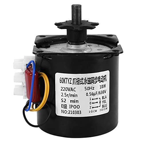 Ntcpefy 220V AC Eier Wender Motor Inkubator Motor Reversible Getriebe Motor für die Meisten Inkubator 2.5R / Min von Ntcpefy