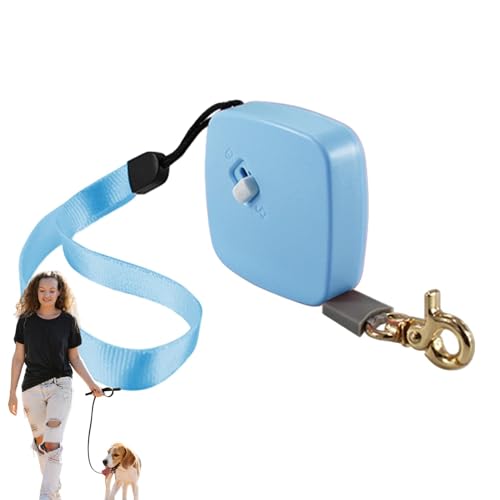 Nubamzy Ausziehbare Hundeleine, einziehbares starkes Nylonband für kleine Hunde, tragbare Hundeleine, Haustierzubehör zum Laufen, Spazierengehen, Wandern von Nubamzy