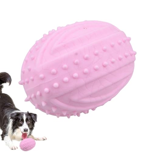 Nubamzy Hundespielzeugball – Welpe schwimmender Kaufußball – Hundebälle zum Kauen, interaktives Hundespielzeug, Hundekauspielzeug, Bälle für Outdoor-Hundespielzeug, Wasserspielzeug von Nubamzy