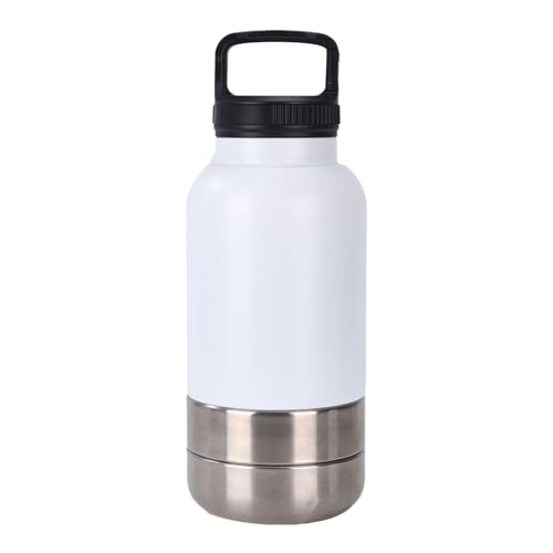 Nudorpn Wasserflasche für Hunde, Thermosflasche für Welpen, auslaufsicher, 1,52 l, Trinkbecher für Hunde im Freien, Reisen, Wandern, Wohnung, Camping Nudorpn Wasserflasche für Hunde, Thermosflasche für Welpen, auslaufsicher, 1,52 l, Trinkbecher für Hunde im Freien, Reisen, Wandern, Wohnung, Camping von Nudorpn